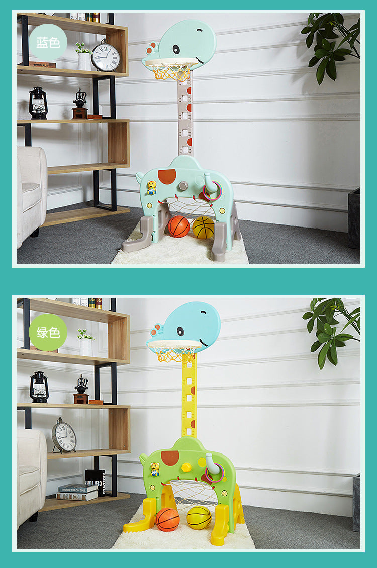 Children's Giraffe Basketball Hoop+Story Machine