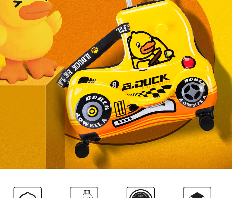 B.Duck Cartoon Suitcase