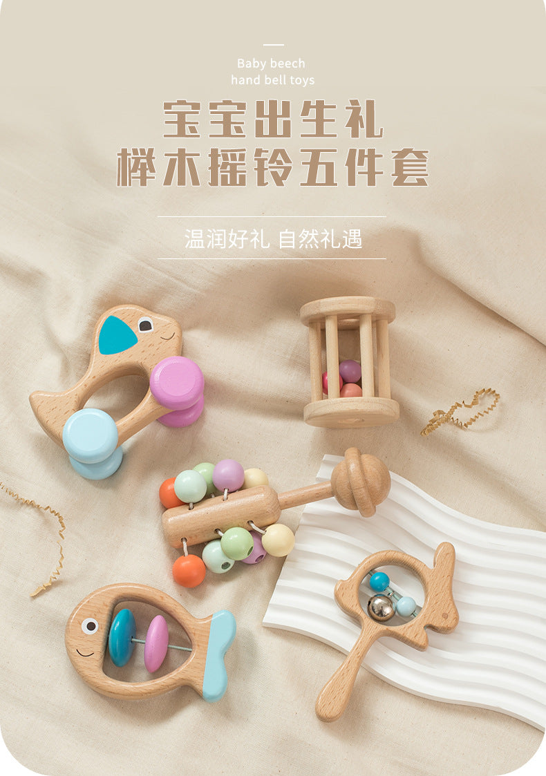 Baby Beech Hand Bell Toys