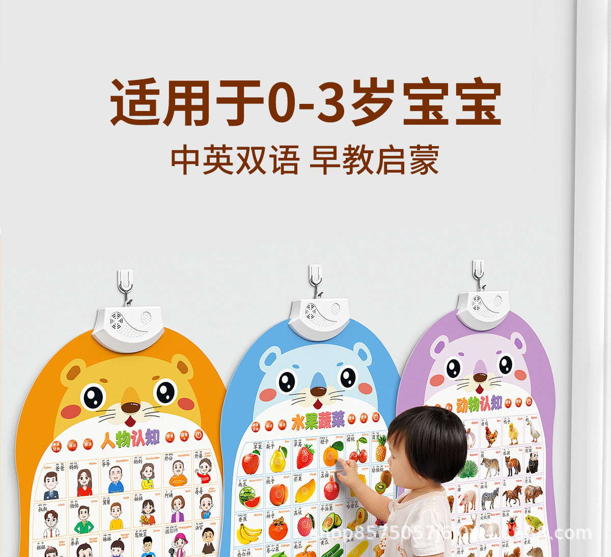 Baby Audio Early Education Wall Chart