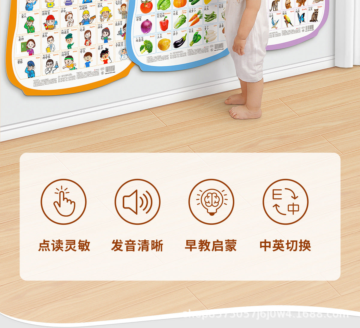 Baby Audio Early Education Wall Chart