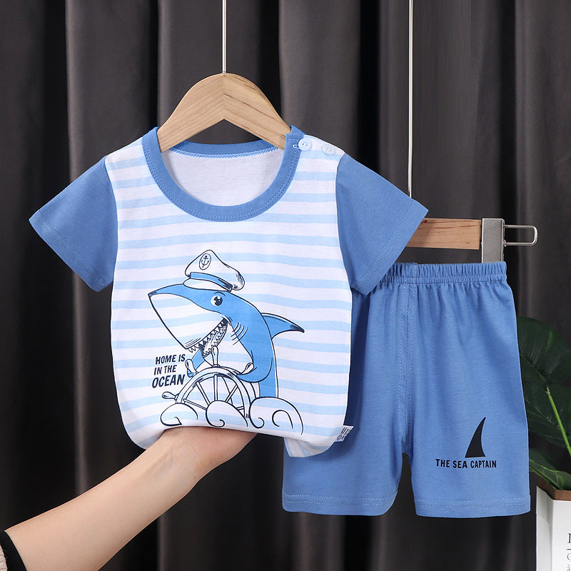 Adorable Kids Suit Set C, shark