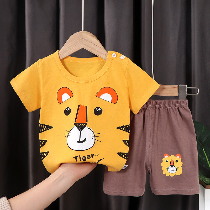 Adorable Kids Suit Set C, tiger