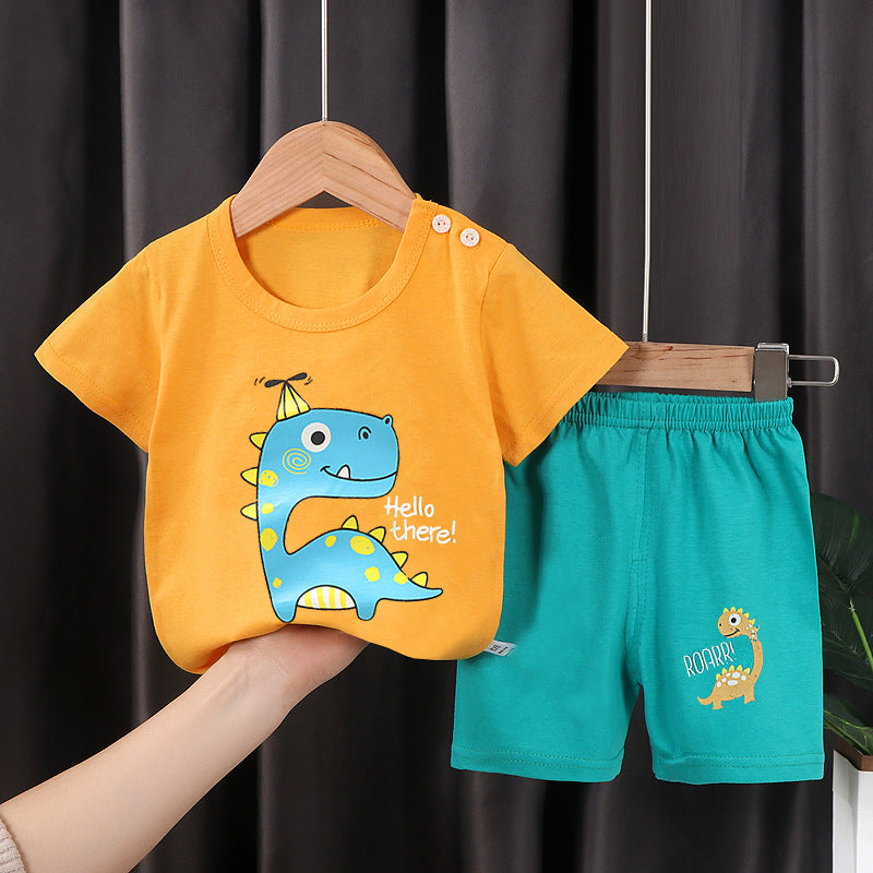 Adorable Kids Suit Set C, dragon