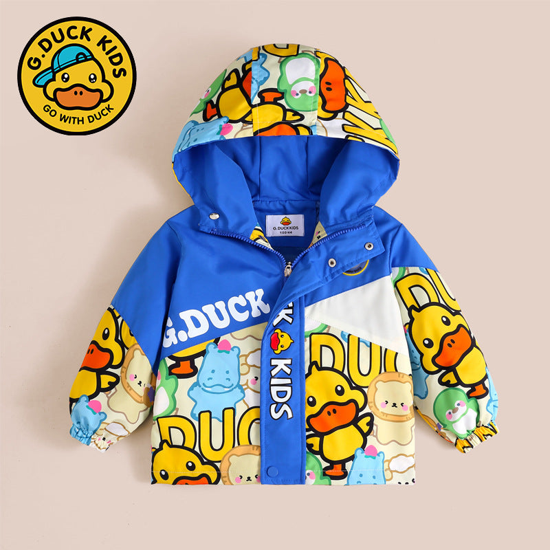 B.Duck Kids Jacket, blue