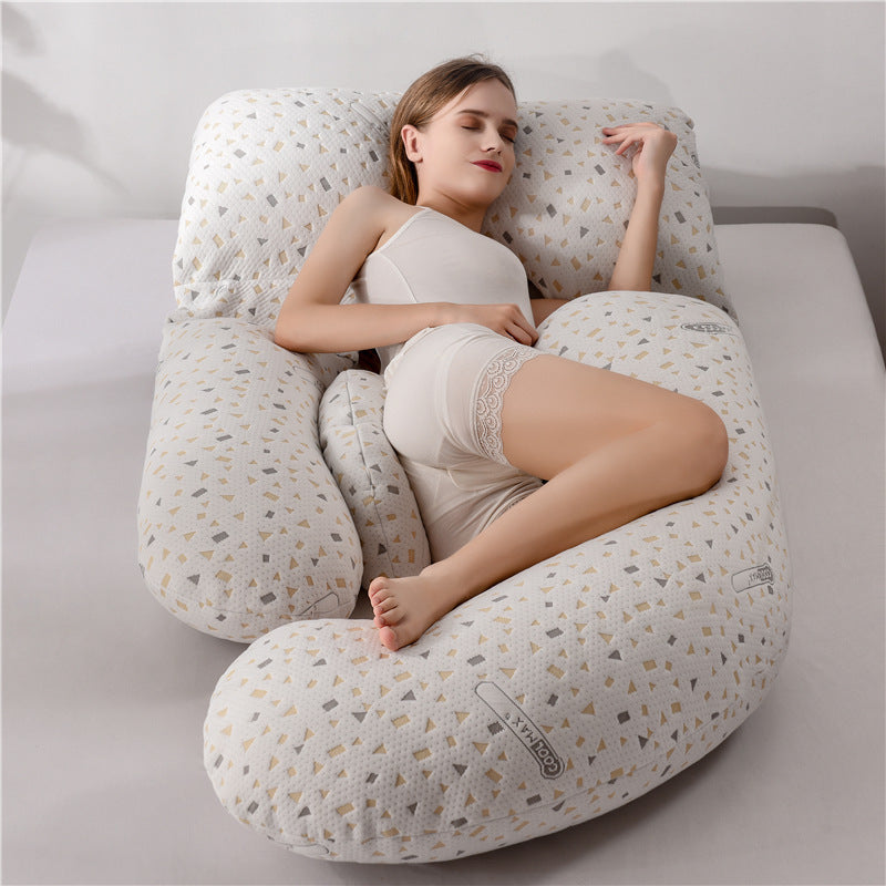 U-shaped pregnancy pillow