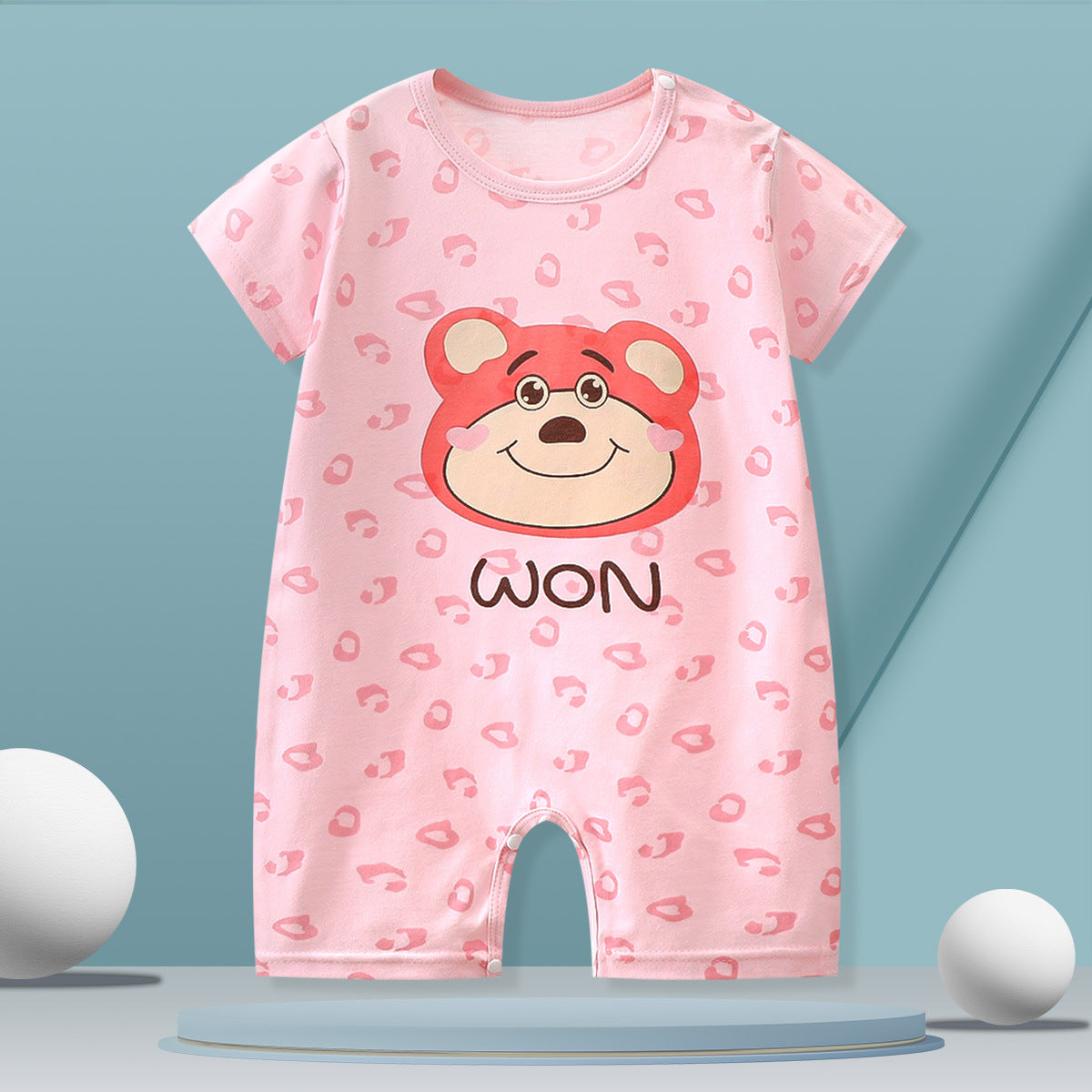 Children Cartoon Onesies, H01