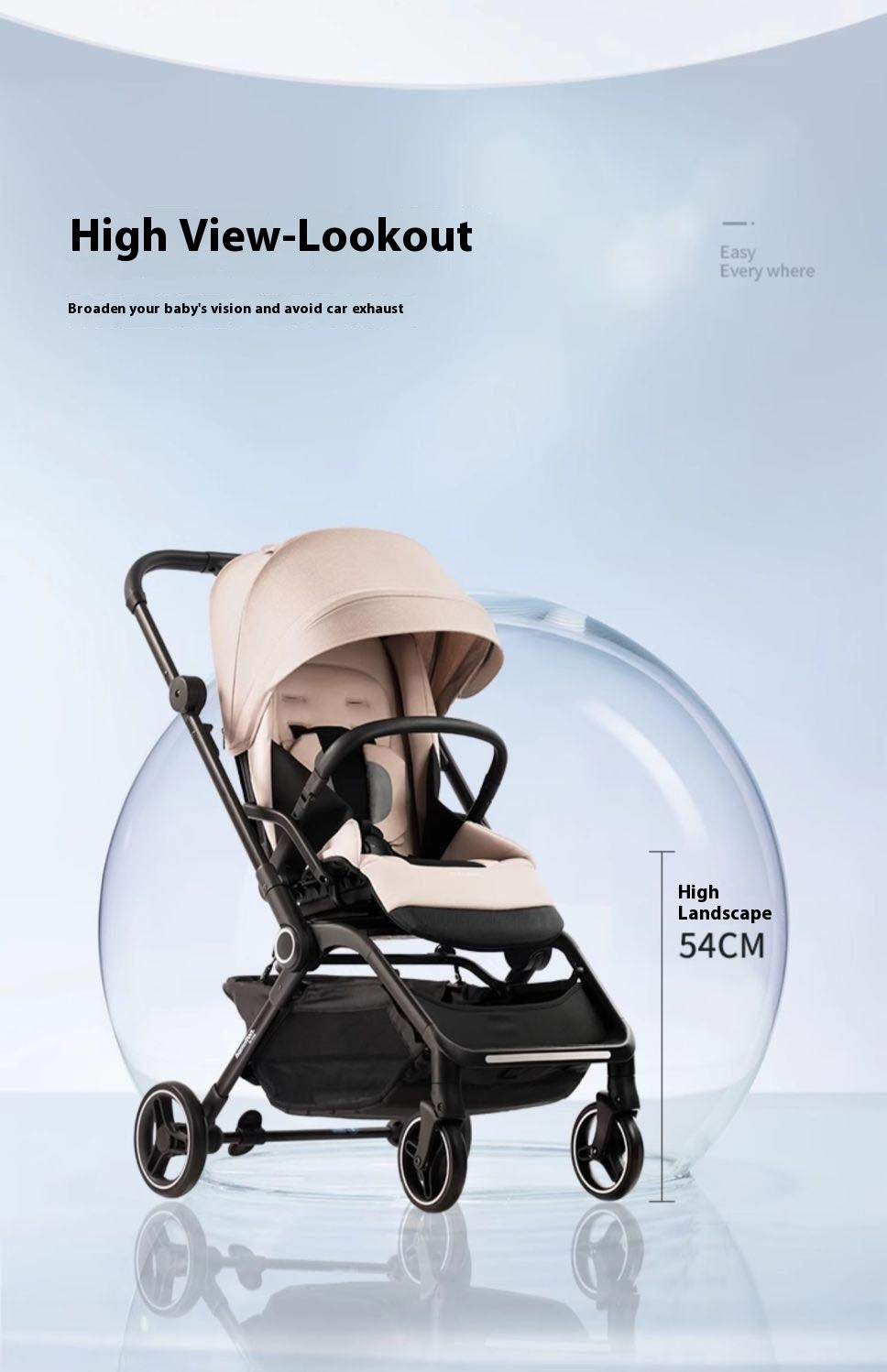 Hamilton T1 Stroller, Luxury edition