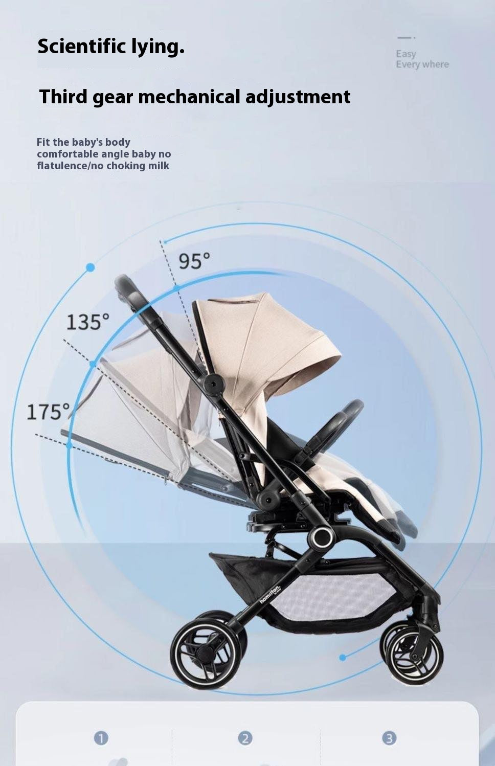 Hamilton T1 Stroller (Luxury Edition)