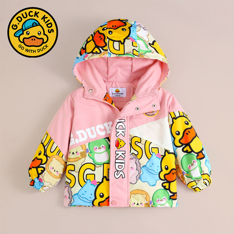 B.Duck Kids Jacket, pink