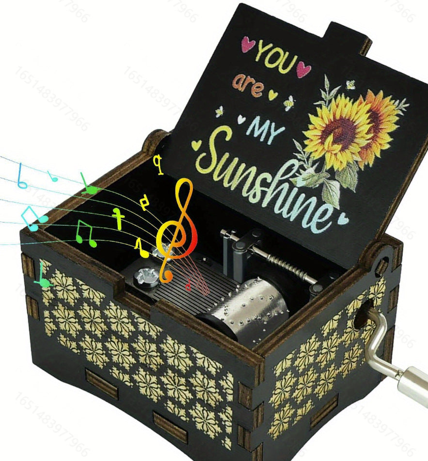 Wooden Sunshine Music Box