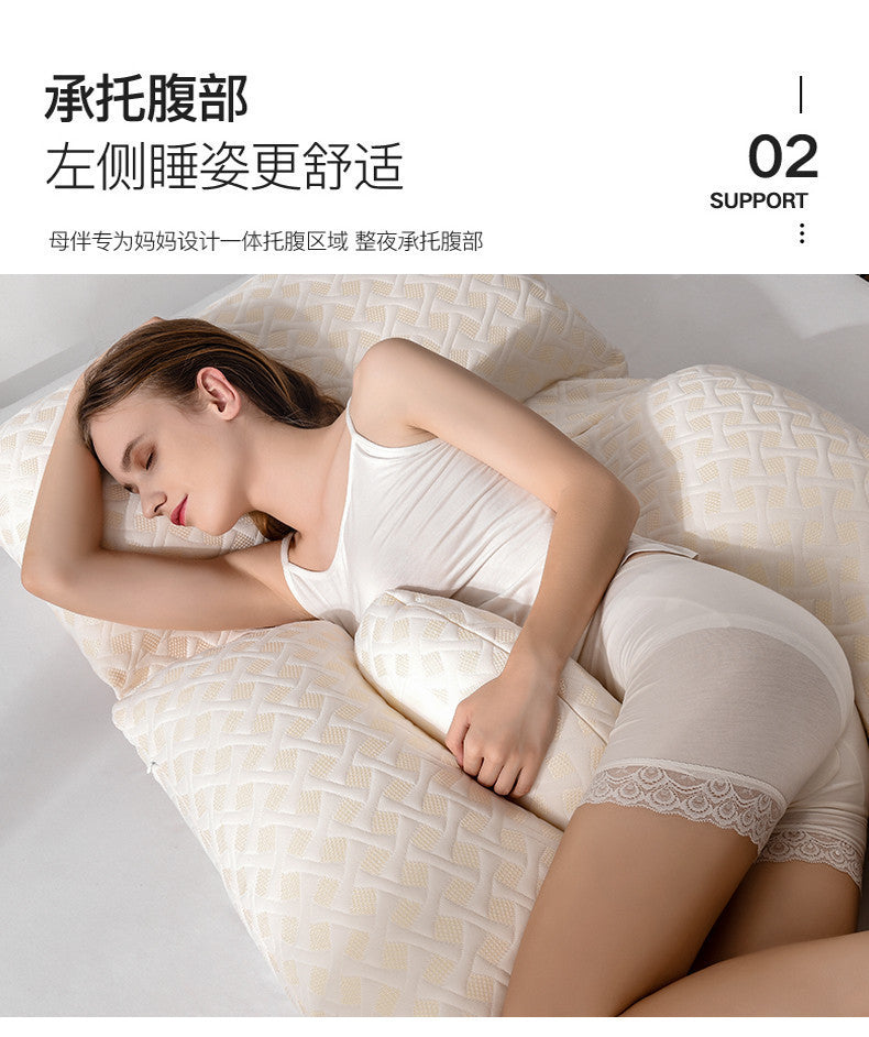 U-shaped pregnancy pillow