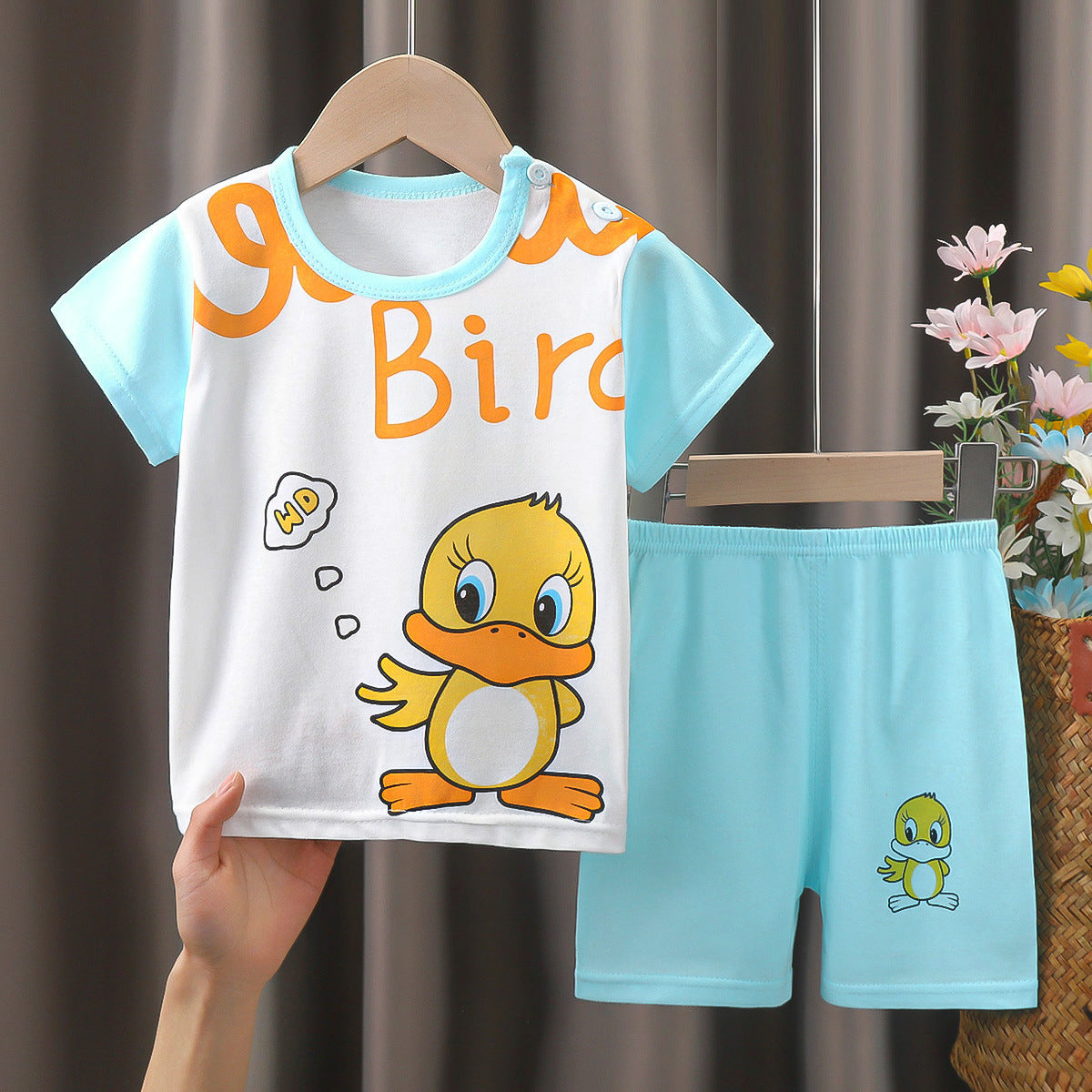 Adorable Cartoon Kids Suit Set B