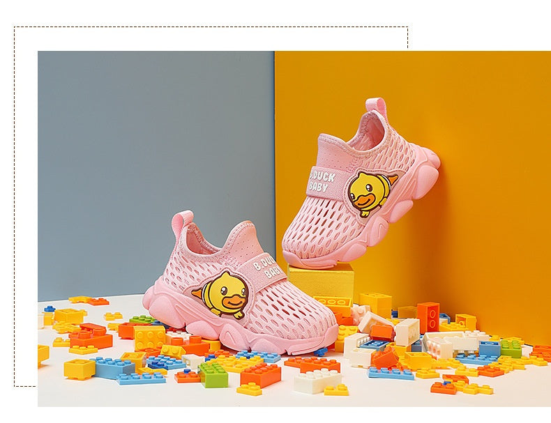 B.Duck Toddler Shoes, Pink