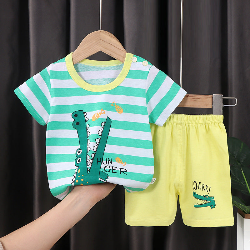 Adorable Kids Suit Set D, hunger Crocodile