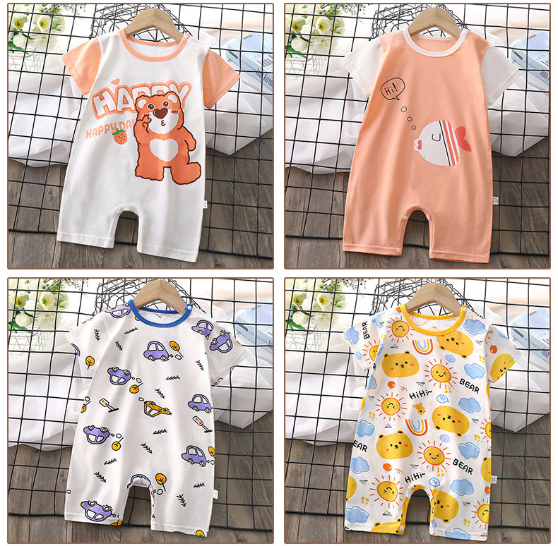 Children Cartoon Onesies (For NewBorn)