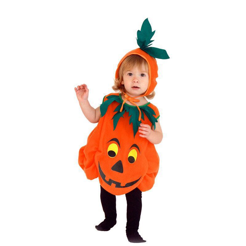 （Halloween）Pumpkin cosplay for kids