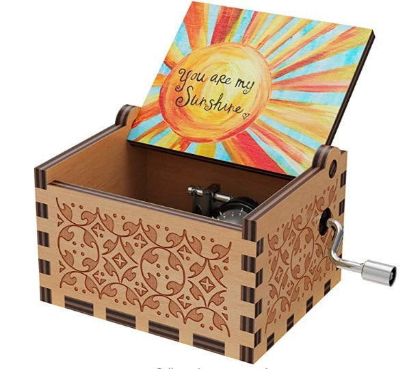 Wooden Sunshine Music Box