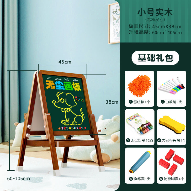 Children's double-sided magnetic drawing board