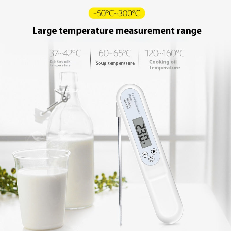 Probe food thermometer