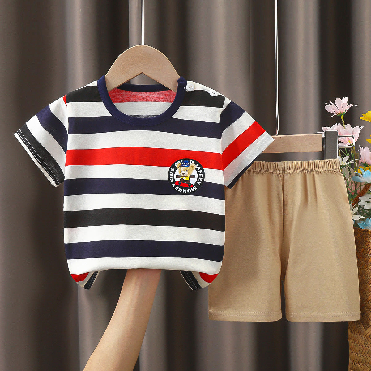 Adorable Cartoon Kids Suit Set B