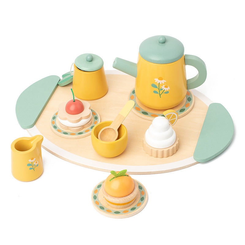 Wooden Cafe Toy Set