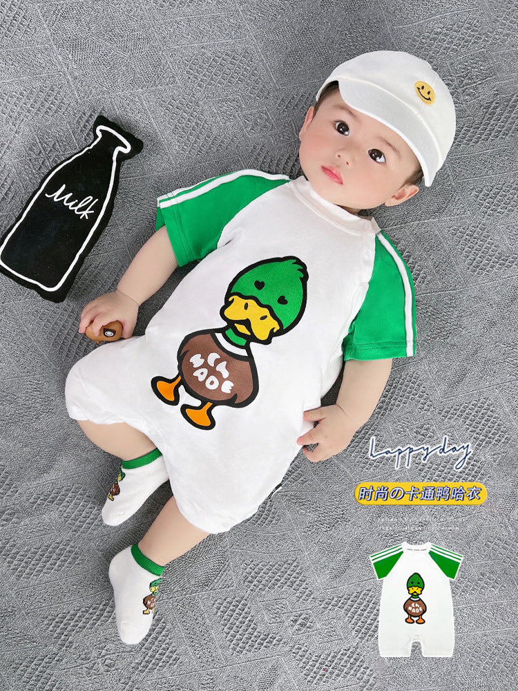 Cartoon Duck Baby Suit