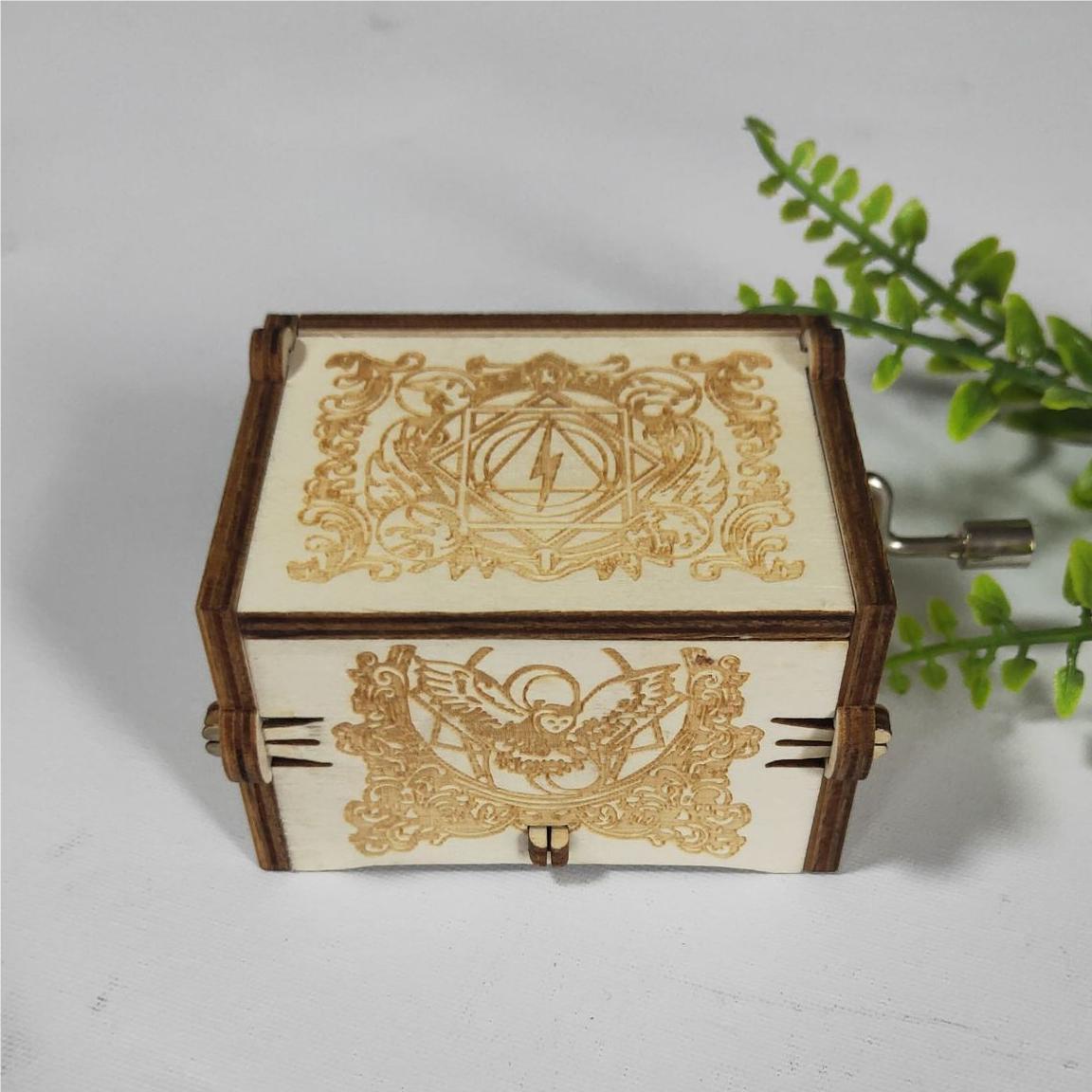 Harry Potter Wooden Music Box