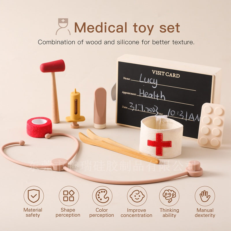 Wooden Medical Suit Toy