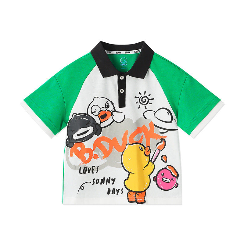 B.Duck Polo T-shirt