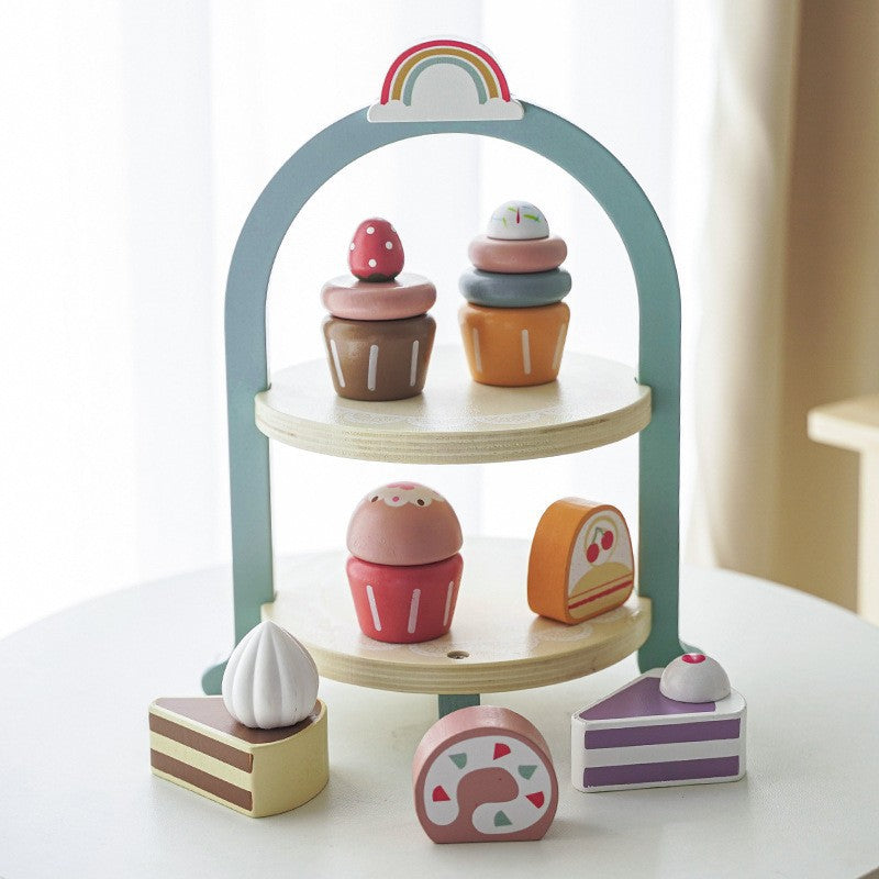 Wooden Cafe Toy Set