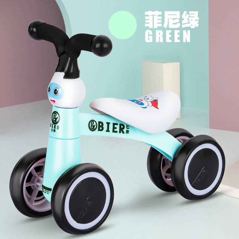 Bier Baby Scooter, green