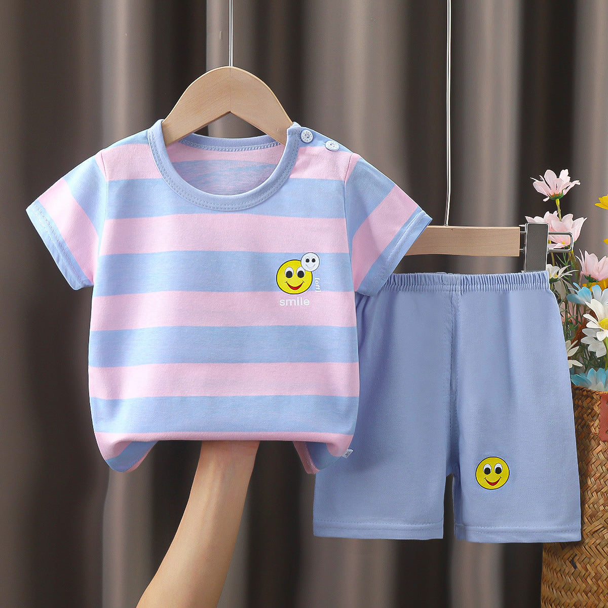 Adorable Cartoon Kids Suit Set B