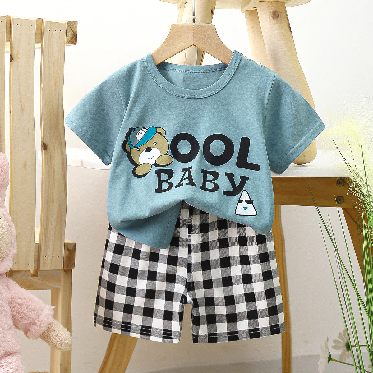 Adorable Cartoon Kids T-Shirt, cool baby