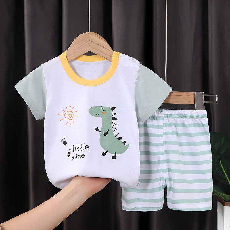 Adorable Kids Suit Set D, little dinosaur