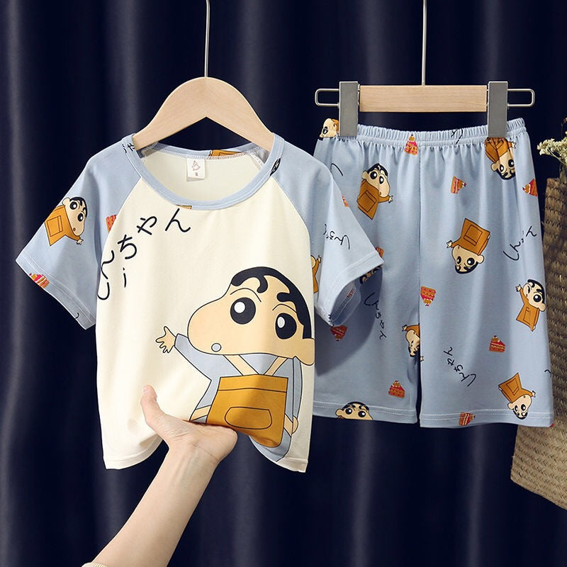 Kids Short Sleeve T-shirt, crayon shin-chan