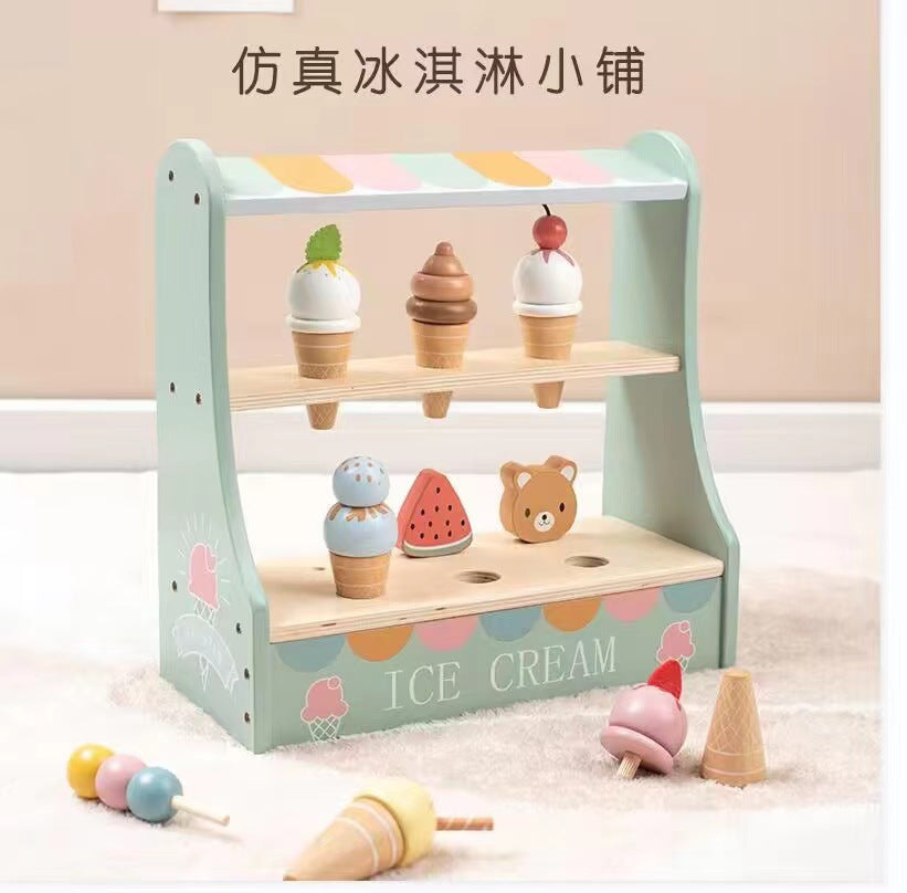 Wooden Cafe Toy Set