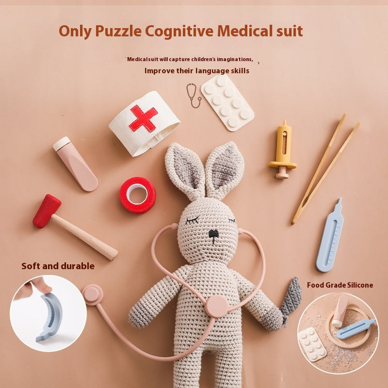 Wooden Medical Suit Toy