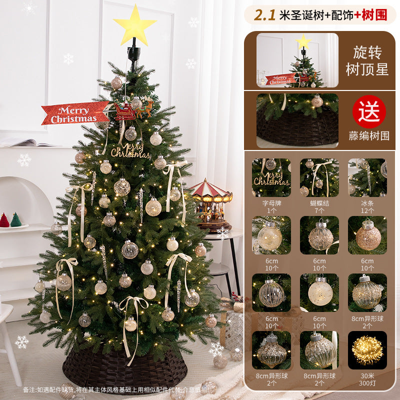 Real Christmas Tree including Accessories