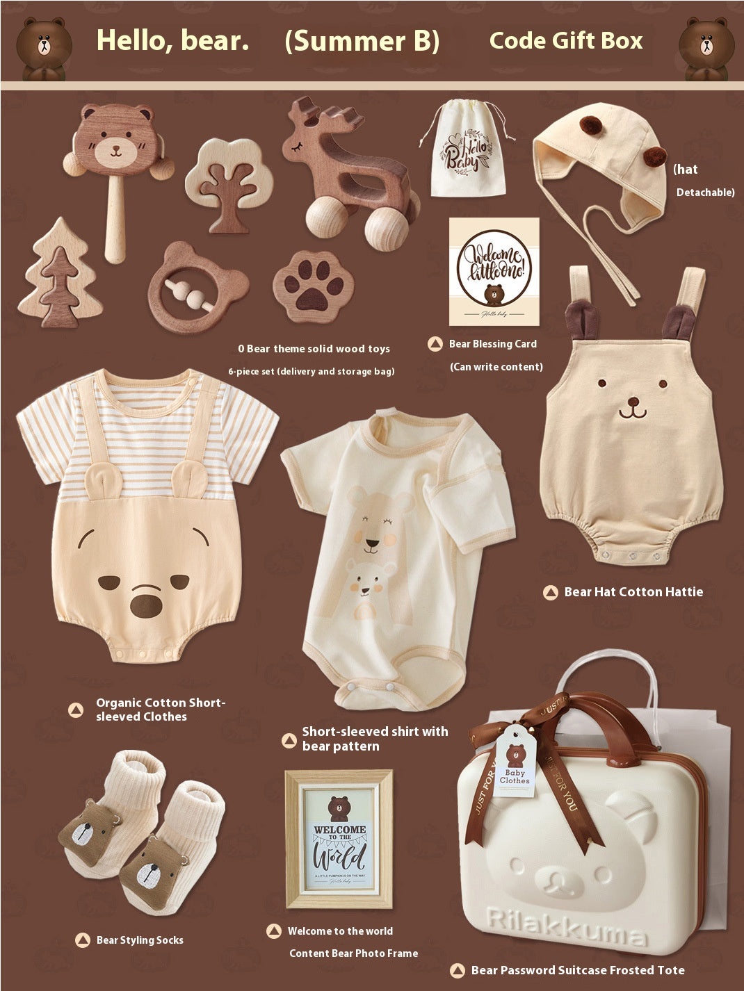 Ultimate Cute Bear Gift Box