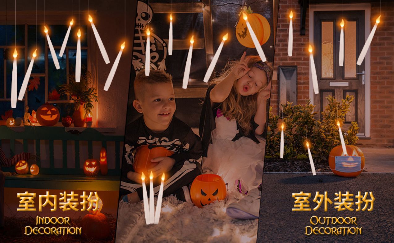 Magic Floating Candles (Halloween)