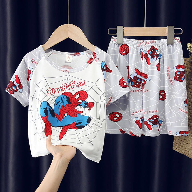 Kids Short Sleeve T-shirt, Spider Man