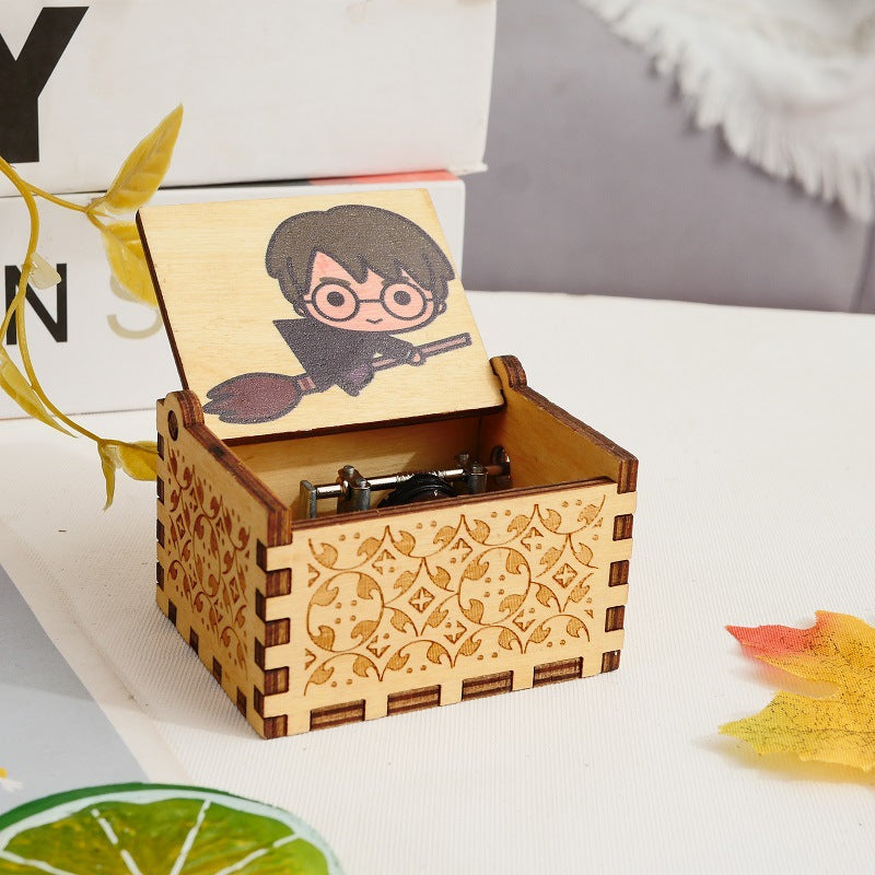 Harry Potter Wooden Music Box