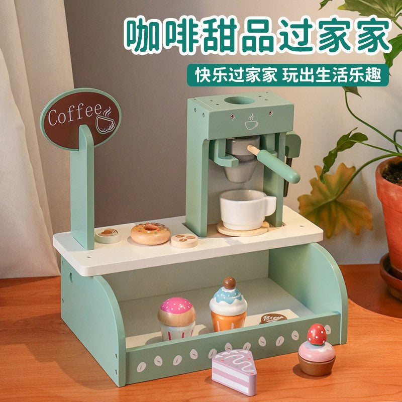 Wooden Cafe Toy Set