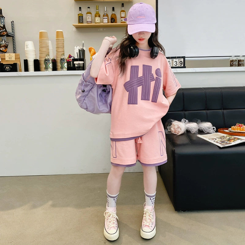 2025 Hiphop Girl Suit, Pink