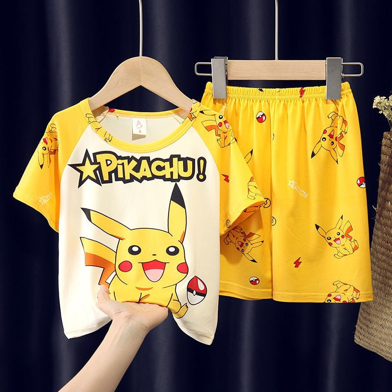 Kids Short Sleeve T-shirt, Pikachu