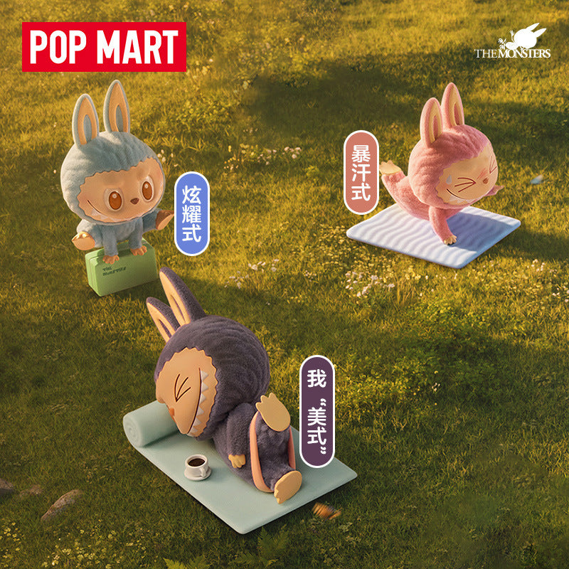 POPMART Labubu Lazy Yoga Series