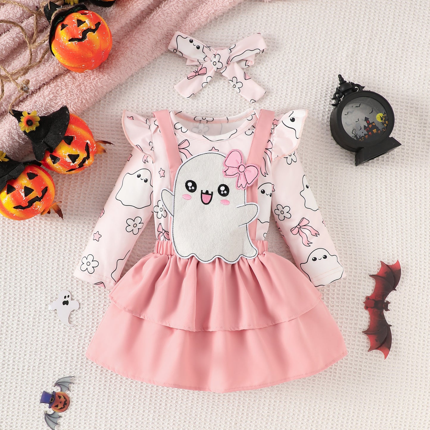 Halloween Skirt, Pink