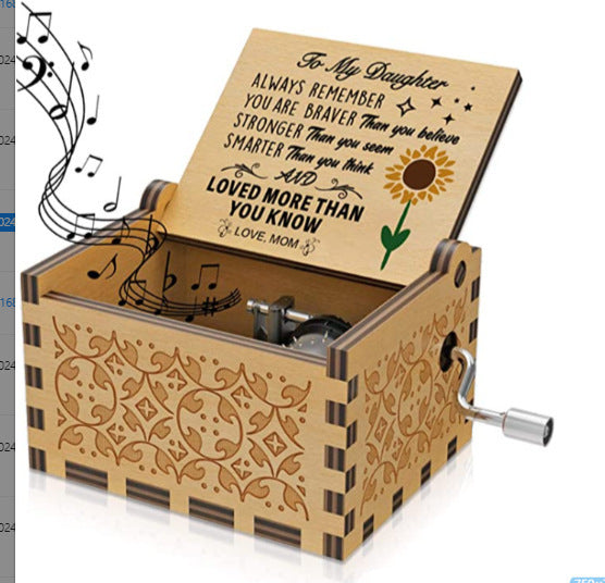 Wooden Sunshine Music Box