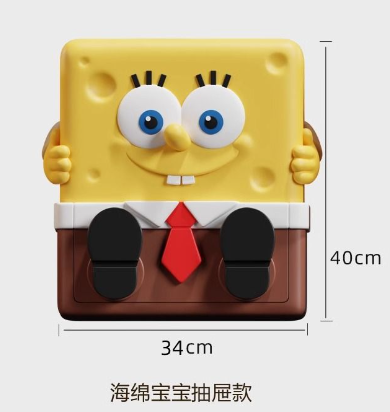 Spongebob Locker, size